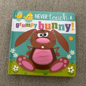 ✨ Never Touch a Grumpy Bunny Touch-and-Feel Board Book 🐰 Baby Toddler Fun ✨